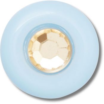 Jibbitz Crocs Blue and Green Acrylic Gem