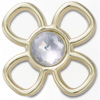 Jibbitz Crocs Cutout Gold Flower