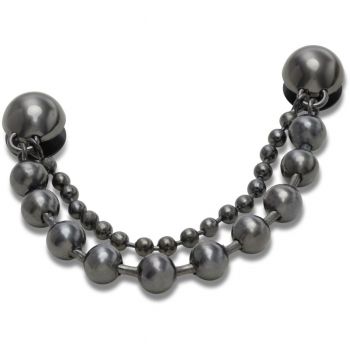 Jibbitz Crocs Double Black Gem Chain