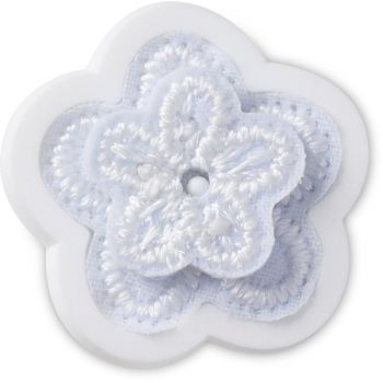 Jibbitz Crocs Elegant White Floral 2