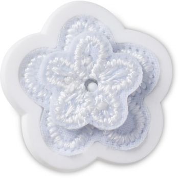 Jibbitz Crocs Elegant White Floral 2 ieftini de firma originali