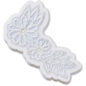 Jibbitz Crocs Elegant White Floral 5 ieftini de firma originali