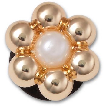 Jibbitz Crocs Gold and Pearl Tiny Flower