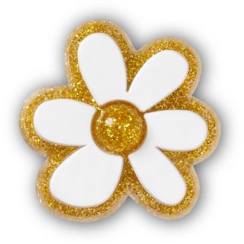 Jibbitz Crocs Gold and White Floral ieftini de firma originali
