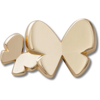 Jibbitz Crocs Gold Butterfly Duo