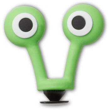 Jibbitz Crocs Green Creature Eyes