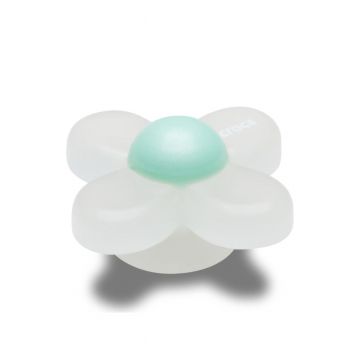 Jibbitz Crocs Iridescent Flower with Blue ieftini de firma originali
