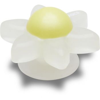 Jibbitz Crocs Iridescent Flower with Yellow