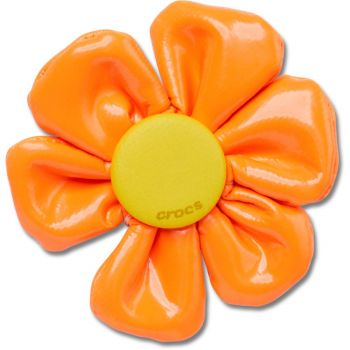 Jibbitz Crocs Oversized Large Orange Flower ieftini de firma originali