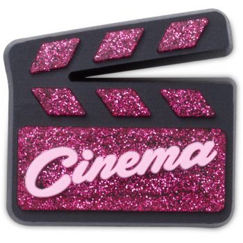 Jibbitz Crocs Pink Clapperboard
