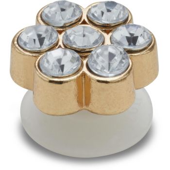 Jibbitz Crocs Tiny Silver Gem Flower
