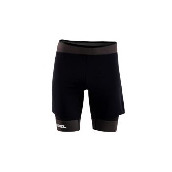 Pantaloni scurți bărbați, Lurbel Samba, negru-gri închis