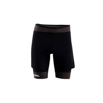 Pantaloni scurți femei, Lurbel Samba, negru-gri închis