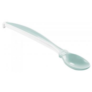 Set 2 lingurite cu varf moale Thermobaby-Celadon green