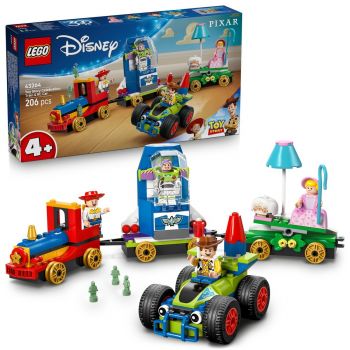 Set LEGO Disney - Tren aniversar şi maşina RC din Toy Story (43264)