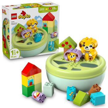 Set LEGO DUPLO - Sortator de forme: casă pentru căţei (10441)