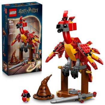 Set LEGO Harry Potter - Fawkes: Phoenixul lui Dumbledore (76448)