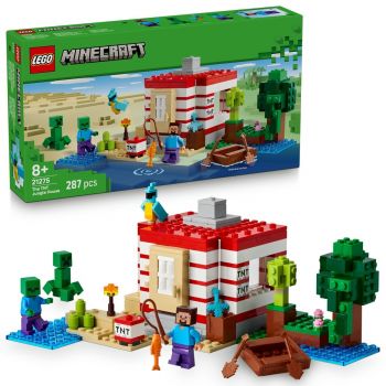 Set LEGO Minecraft - Casa TNT din junglă (21275)