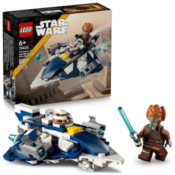 Set LEGO Star Wars - Micronava de luptă Jedi Starfighter a lui Plo Koon (75400)