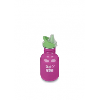Sticla din otel inoxidabil cu capac Sippy Narrow Klean Kanteen Clasic Wild Orchid 355 ml
