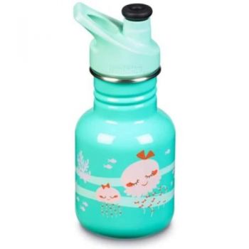 Sticla Kid Classic Sport Narrow cu capac sport Klean Kanteen Jellyfish 355 ml