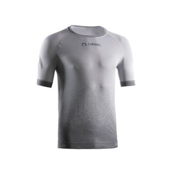 Tricou bărbați, Lurbel Samba, gri deschis-negru