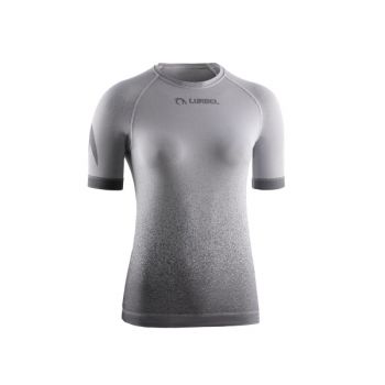 Tricou femei, Lurbel Samba, gri deschis-negru
