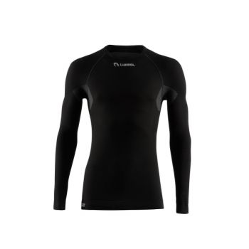 Tricou termic cu mânecă lungă bărbați, Lurbel Alaska, negru