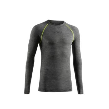 Tricou termic cu mânecă lungă bărbați, Lurbel Merino, gri-verde
