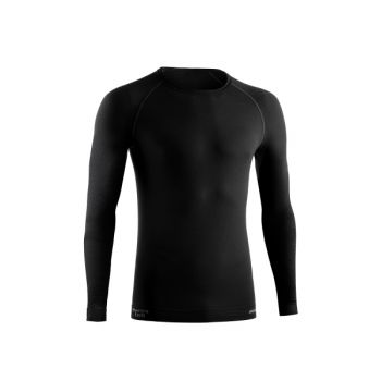 Tricou termic cu mânecă lungă bărbați, Lurbel Merino Lite, negru