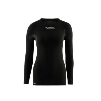 Tricou termic cu mânecă lungă femei, Lurbel Alaska, negru