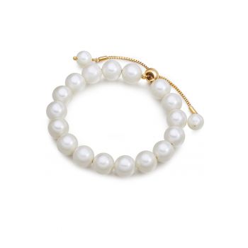 Bratara ajustabila placata cu aur de 14K