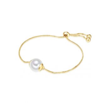 Bratara ajustabile placata cu aur de 14K