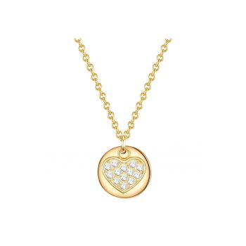 Colier placat cu aur de 14K - cu pandantiv