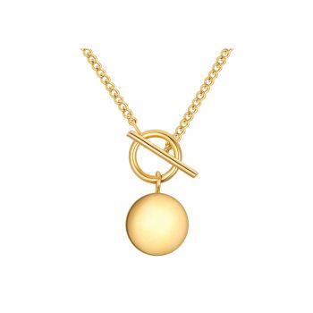 Colier placat cu aur de 14K - din otel inoxidabil