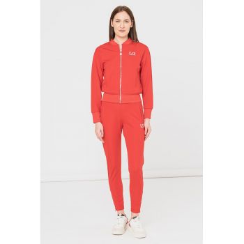 Trening slim-fit cu fermoar