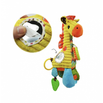 Jucarie Zornaitoare si Dentitie Bebe ,   Girafa, din plus