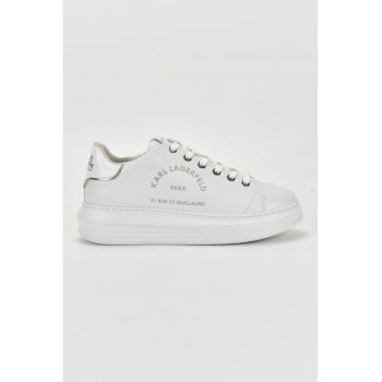 Pantofi sport de piele cu logo