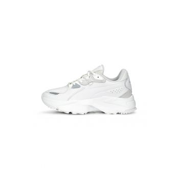 Pantofi sport din piele ecologica cu garnituri din piele intoarsa Orkid