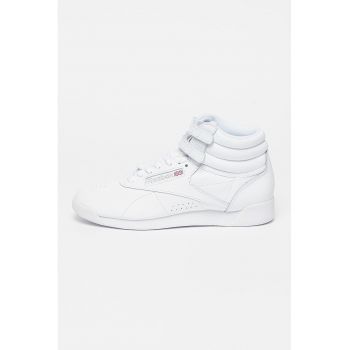 Pantofi sport mid-high de piele