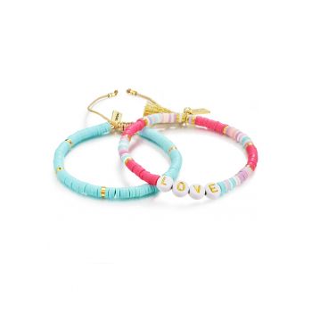 Set de bratari din aur de 14K filat