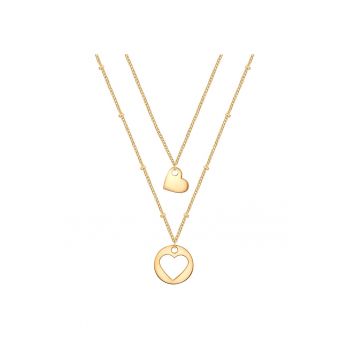 Set de coliere placate cu aur de 14K - 2 piese