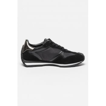 Pantofi sport cu garnituri de piele intoarsa Velocette