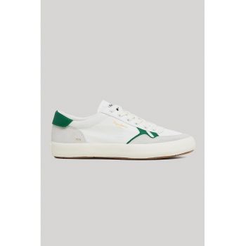 Pantofi sport cu insertii de piele intoarsa