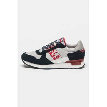 Pantofi sport cu insertii de piele intoarsa Stab