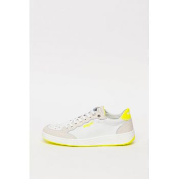 Pantofi sport de piele cu detalii contrastante Olympia