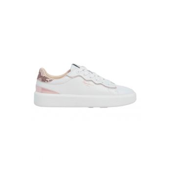 Pantofi sport de piele cu garnituri sintetice