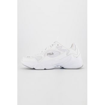 Pantofi sport de piele ecologica cu insertii textile Collene