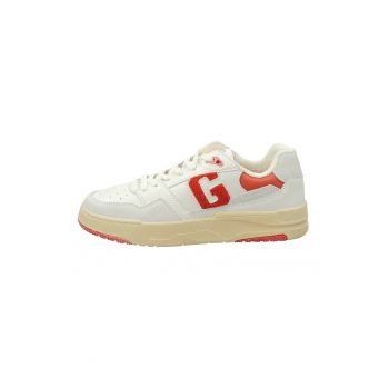 Pantofi sport de piele si piele intoarsa