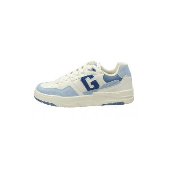 Pantofi sport de piele si piele intoarsa